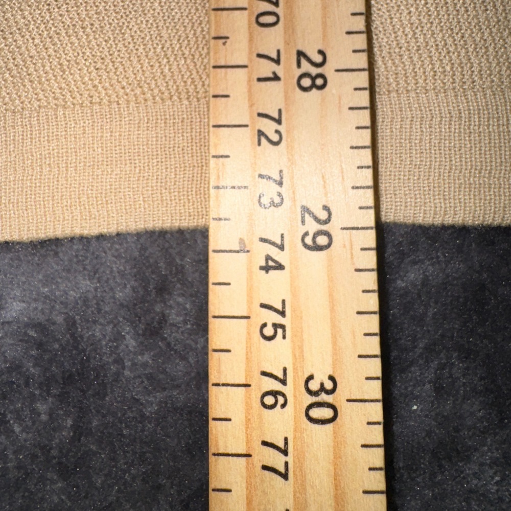 Northern Isles Premium Mens XL Tan Silk Cotton Blend V-Neck Sweater Beige Knit - Picture 14 of 14